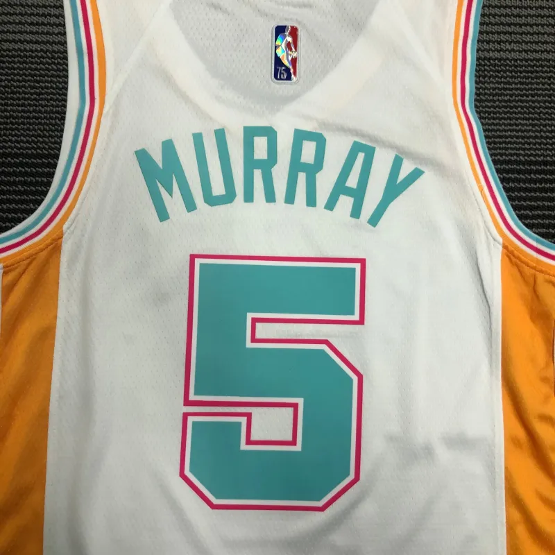 2022/23 San Antonio Spurs City Edition Dejounte Murray #5 Jersey | NBA Swingman Jersey