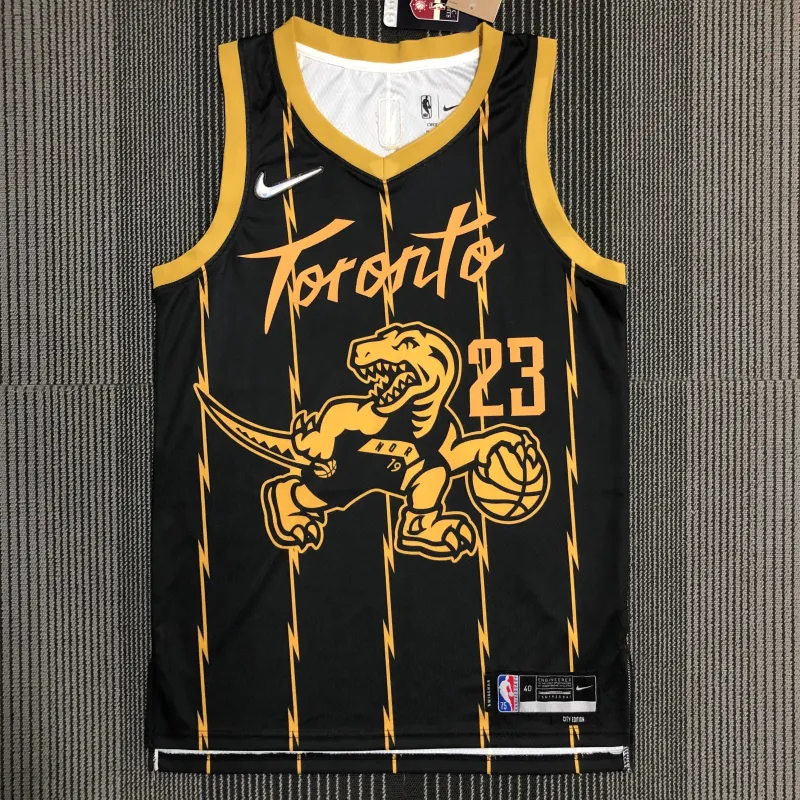 2022/23 Toronto Raptors City Edition Fred VanVleet #23 Jersey | NBA Swingman Jersey