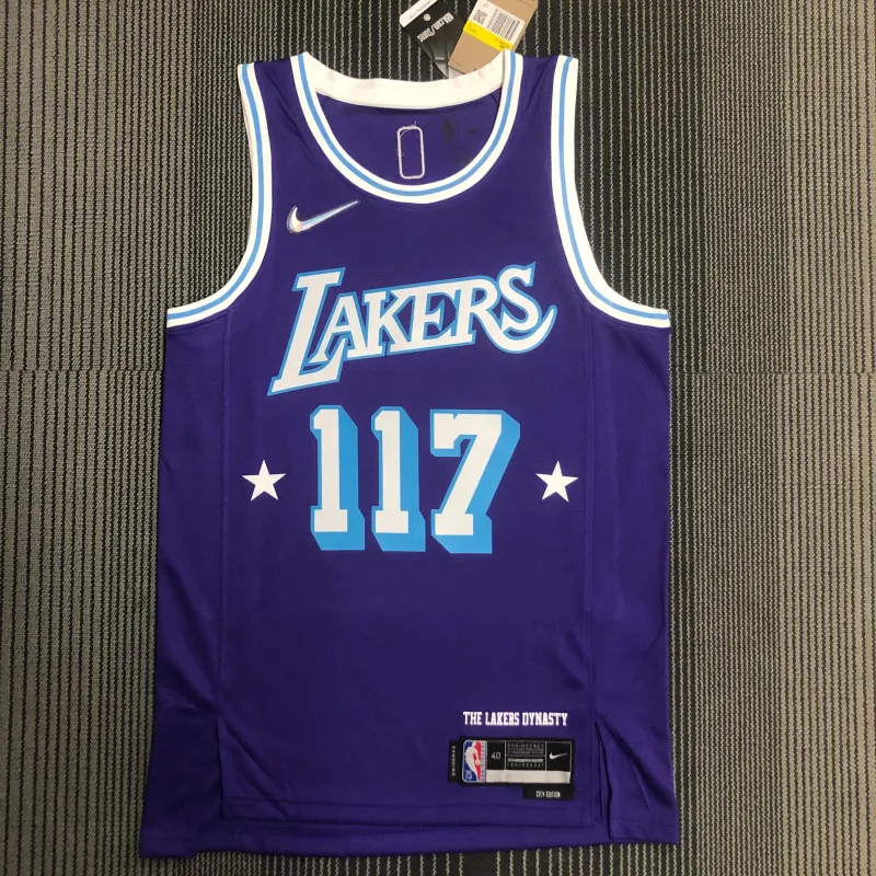 2022/23 Los Angeles Lakers City Edition X-BOX Collaboration #117 Men’s Jersey