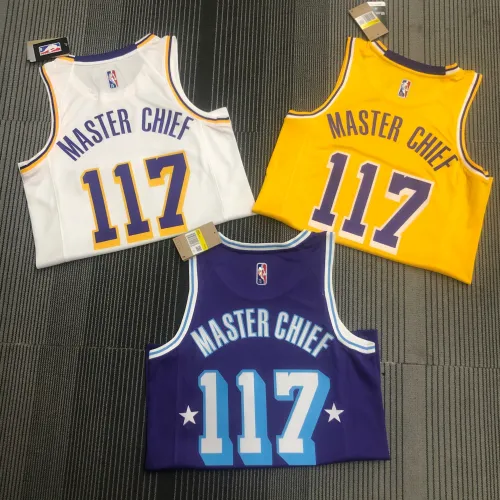 2022/23 Los Angeles Lakers City Edition X-BOX Collaboration #117 Men’s Jersey