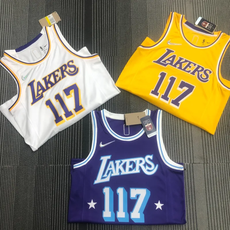 2022/23 Los Angeles Lakers City Edition X-BOX Collaboration #117 Men’s Jersey