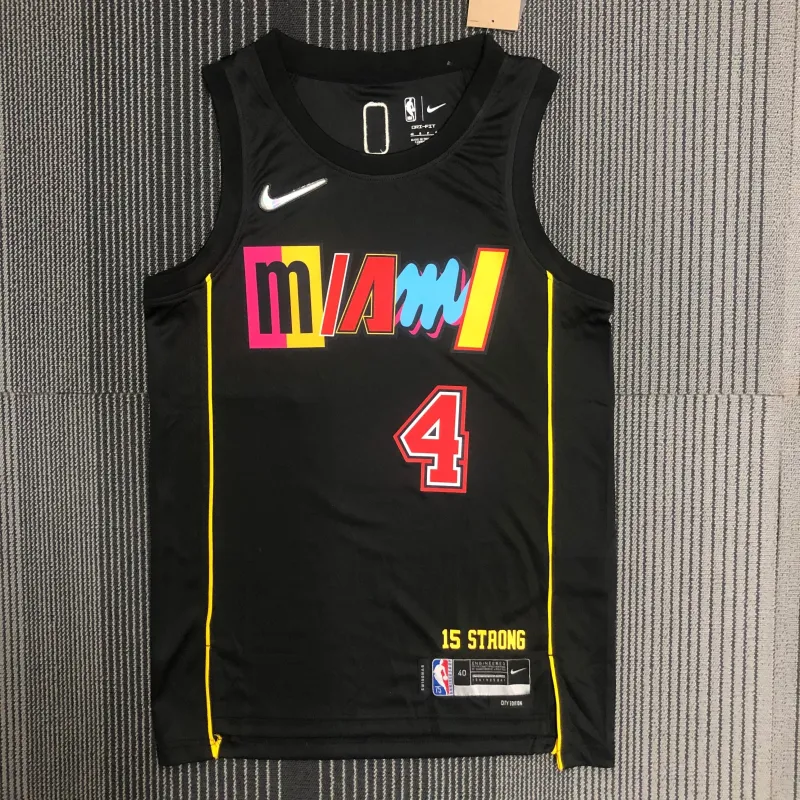2022/23 Miami Heat City Edition Victor Oladipo #4 Men’s Jersey