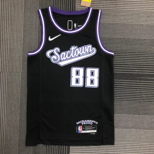 Maglia da uomo Sacramento Kings City Edition Keita Bates-Diop #88, stagione 2022-23