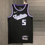 Maglia da uomo dei Sacramento Kings, edizione City Edition 2022-23, modello De'Aaron Fox #5 2022-23 Sacramento Kings City Edition De’Aaron Fox #5 Men’s Jersey