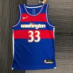 Camiseta de hombre Kyle Kuzma #33, edición City Edition de los Washington Wizards 2022-23 2022-23 Washington Wizards City Edition Kyle Kuzma #33 Men’s Jersey