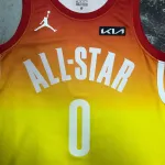 2023/24 Boston Celtics All-Star Jayson Tatum #0 Yellow Men’s Jersey