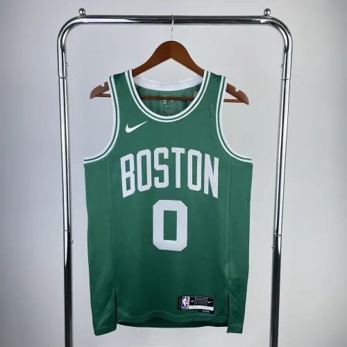 Maillot vert homme 2023/24 des Boston Celtics de Jayson Tatum (#0)