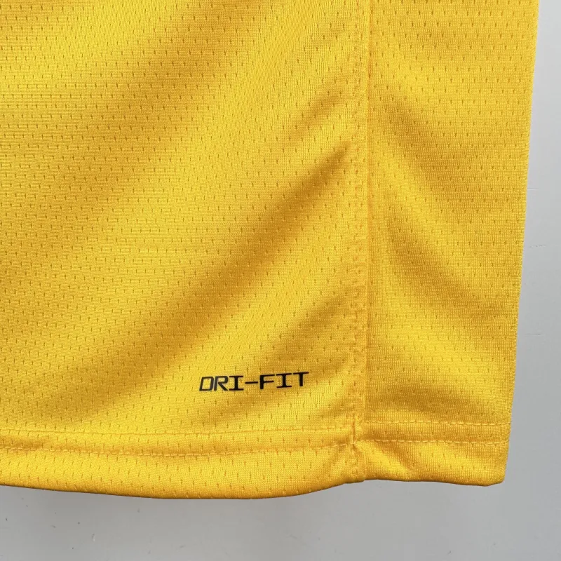 2023/24 Los Angeles Lakers Russell Westbrook #0 Yellow Men’s Jersey