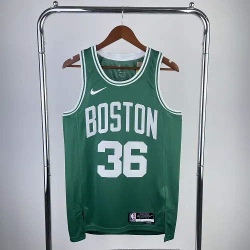 2023/24 Boston Celtics Marcus Smart #36 Groen Heren Jersey