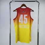 2023/24 Cleveland Cavaliers Yellow Donovan Mitchell #45 Men’s Jersey