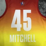 2023/24 Cleveland Cavaliers Yellow Donovan Mitchell #45 Men’s Jersey