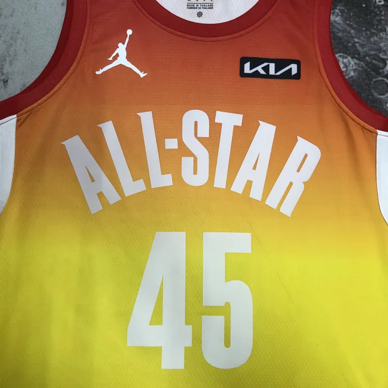 2023/24 Cleveland Cavaliers Yellow Donovan Mitchell #45 Men’s Jersey