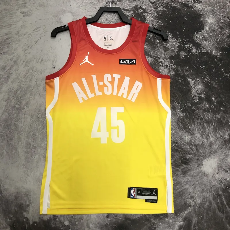 2023/24 Cleveland Cavaliers Yellow Donovan Mitchell #45 Men’s Jersey