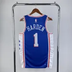 2023/24 Philadelphia 76ers Blue #1 Men’s Jersey