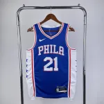 2023/24 Philadelphia 76ers Blue Joel Embiid #21 Men's Jersey 2023/24 Philadelphia 76ers Blue Joel Embiid #21 Men’s Jersey