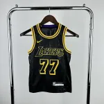 2023/24 Los Angeles Lakers Luka Doncic #77 Youth Snakeskin Jersey 2023/24 Los Angeles Lakers Luka Doncic #77 Youth Snakeskin Jersey