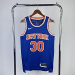 2023/24 New York Knicks Away Bleu Julius Randle #30 Jersey | NBA Swingman Jersey 2023/24 New York Knicks Away Blue Julius Randle #30 Jersey | NBA Swingman Jersey
