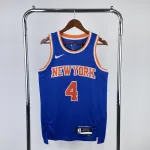2023/24 New York Knicks Away Blue Derrick Rose #4 Jersey | NBA Swingman Jersey
