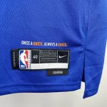 2023/24 New York Knicks Away Blue Derrick Rose #4 Jersey | NBA Swingman Jersey