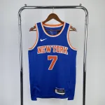 2023/24 New York Knicks Away Blue Carmelo Anthony #7 Jersey | NBA Swingman Jersey 2023/24 New York Knicks Away Blue Carmelo Anthony #7 Jersey | NBA Swingman Jersey