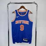 2023/24 New York Knicks Away Blue #9 Jersey | NBA Swingman Jersey