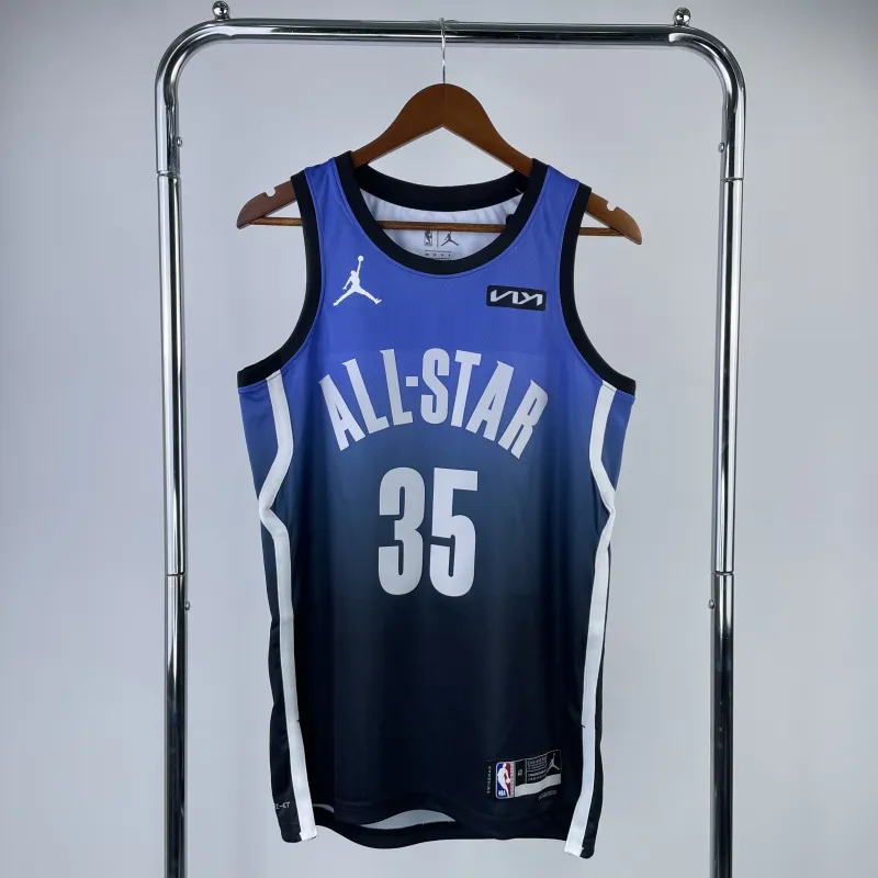 2023/24 Phoenix Suns All-Star Blue Kevin Durant #35 Camisola para homem