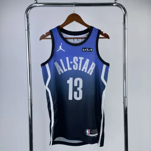 2023/24 LA Clippers All-Star Bleu Paul George #13 Maillot Hommes