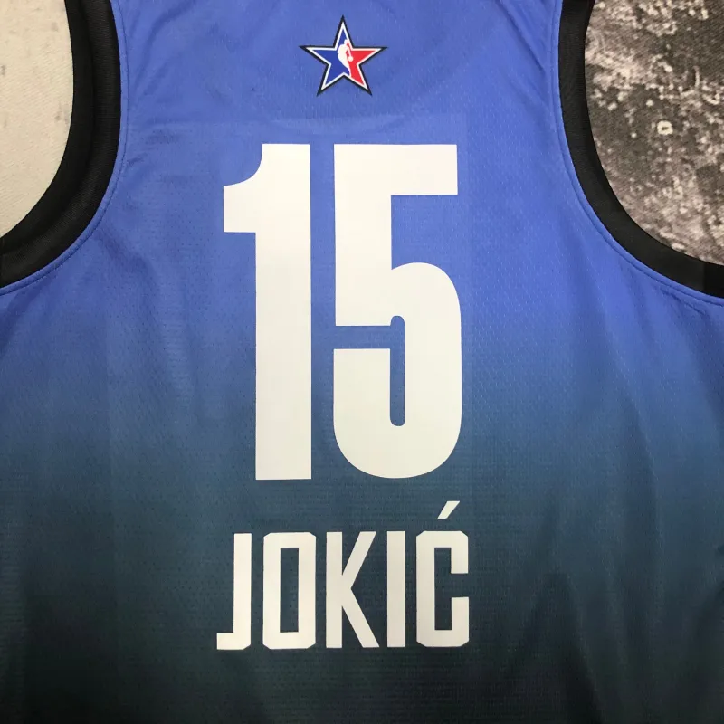 2023/24 Denver Nuggets All-Star Nikola Jokic #15 Men’s Jersey