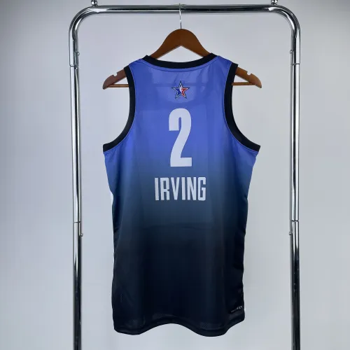 Maillot All-Star bleu Kyrie Irving #2 des Dallas Mavericks 2023/24 pour homme