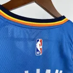2023-24 Oklahoma City Thunder Blue Shai Gilgeous-Alexander #2 Men’s Jersey