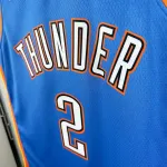 2023-24 Oklahoma City Thunder Blue Shai Gilgeous-Alexander #2 Men’s Jersey