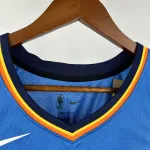 2023-24 Oklahoma City Thunder Blue Shai Gilgeous-Alexander #2 Men’s Jersey