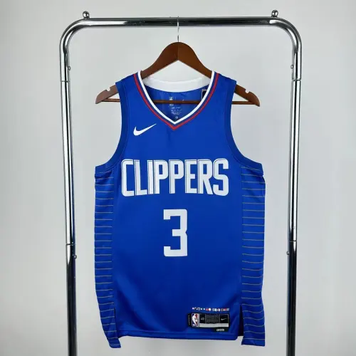 Camisola 2023/24 LA Clippers Azul #3 para homem