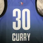 2023/24 Golden State Warriors All-Star Blue Stephen Curry #30 Men’s Jersey