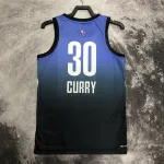 2023/24 Golden State Warriors All-Star Blue Stephen Curry #30 Men’s Jersey