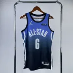 2023/24 Los Angeles Lakers All-Star LeBron James #6 Blau Herren Trikot 2023/24 Los Angeles Lakers All-Star LeBron James #6 Blau Herren Trikot