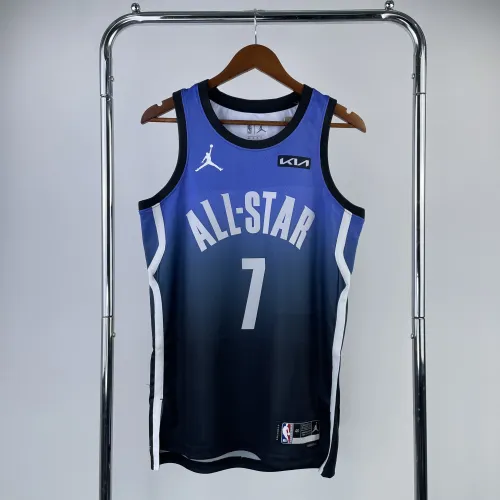 2023/24 Boston Celtics All-Star Jaylen Brown #7 Blue Men's Jersey