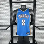 2023-24 Oklahoma City Thunder Blue Jalen Williams #8 Men’s Jersey