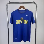 2023/24 T-shirt de treino azul dos Boston Celtics para homem 2023/24 Boston Celtics Blue Training Men’s T-Shirt