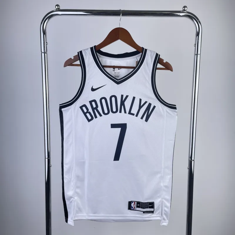 Camisola masculina dos Brooklyn Nets 2023/24 com o número #7 de Kevin Durant