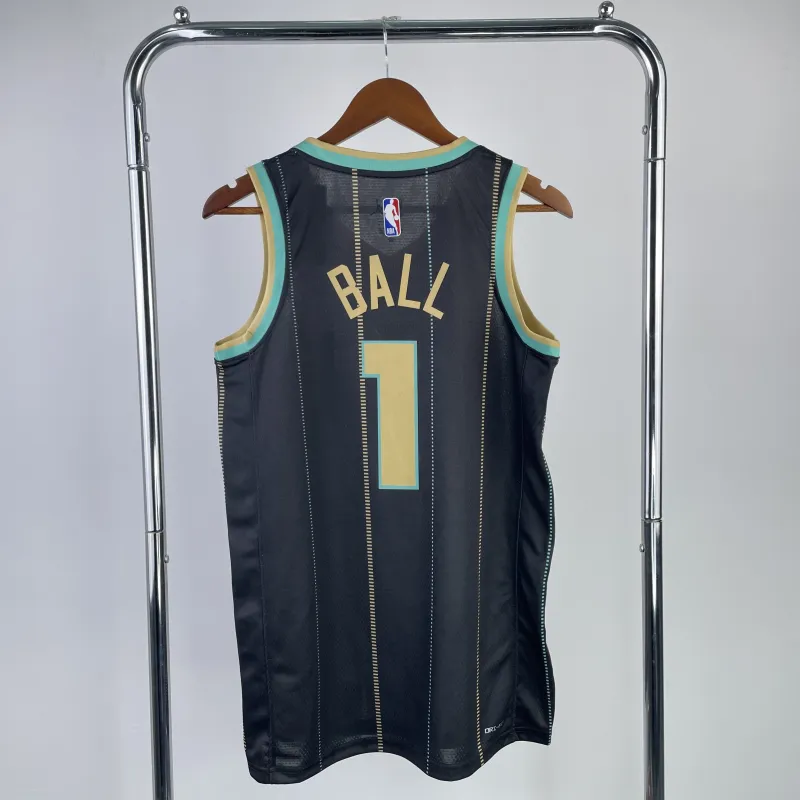 2023-24 Charlotte Hornets City Edition LaMelo Ball #1 Men’s Jersey