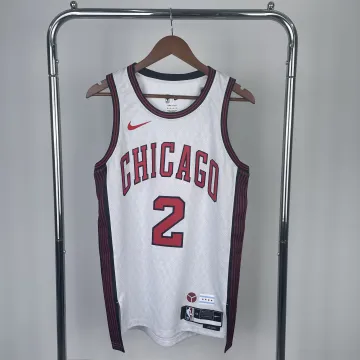 Camiseta 2023/24 Chicago Bulls City Edition Lonzo Ball #2, Hombre