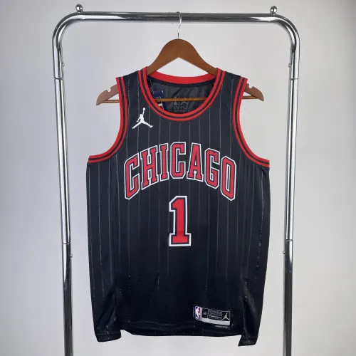 2023/24 Chicago Bulls Jordan Edition Derrick Rose #1 Men's Jersey