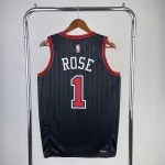 2023/24 Chicago Bulls Jordan Edition Derrick Rose #1 Men’s Jersey