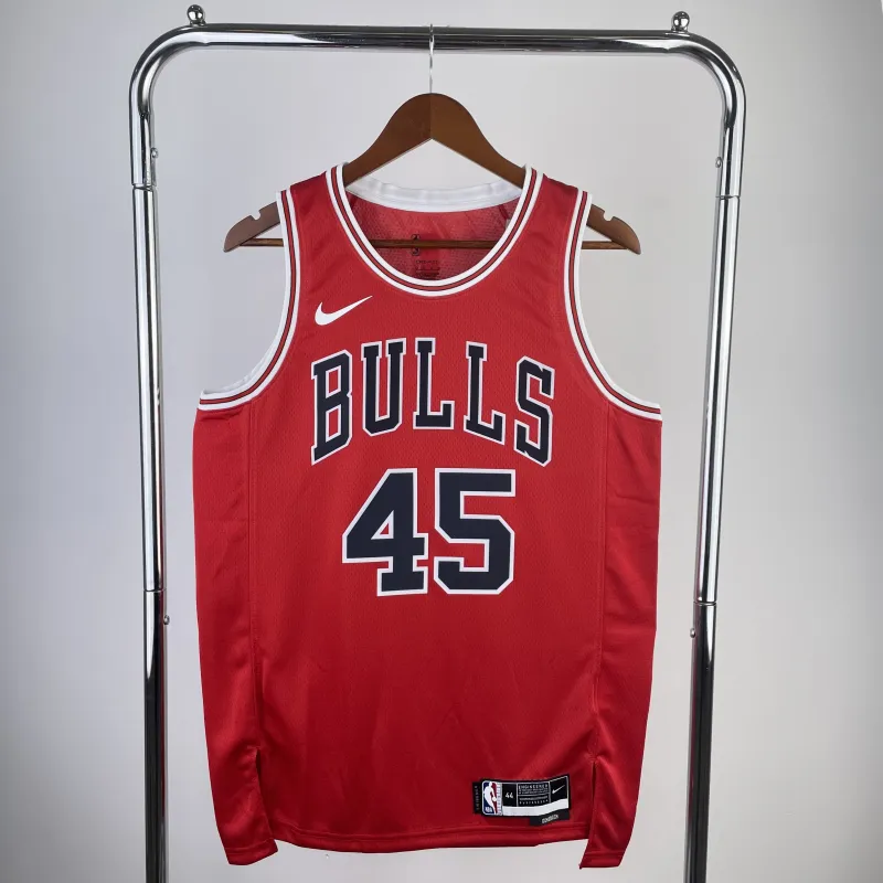 2023/24 Chicago Bulls Michael Jordan #45 Men’s Jersey