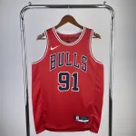 2023/24 Chicago Bulls Dennis Rodman #91 Camisola para homem 2023/24 Chicago Bulls Dennis Rodman #91 Men’s Jersey