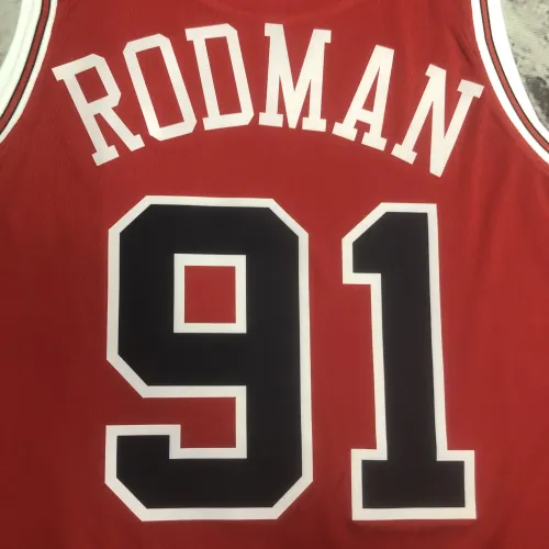 Maillot homme 2023/24 des Chicago Bulls Dennis Rodman #91