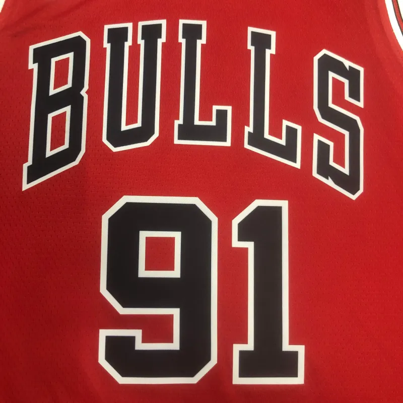 2023/24 Chicago Bulls Dennis Rodman #91 Men’s Jersey
