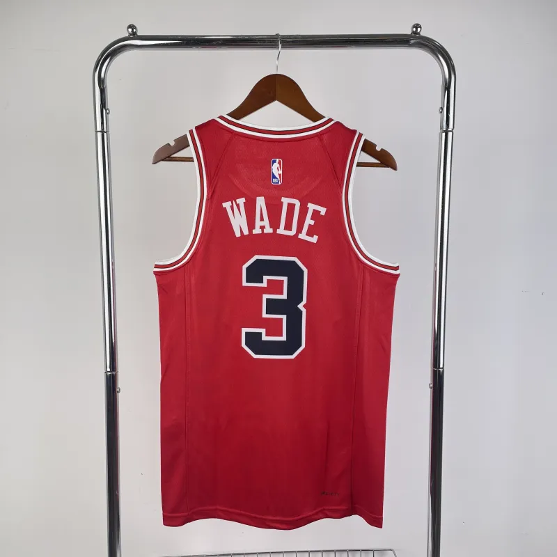 2023/24 Chicago Bulls Dwyane Wade #3 Men’s Jersey
