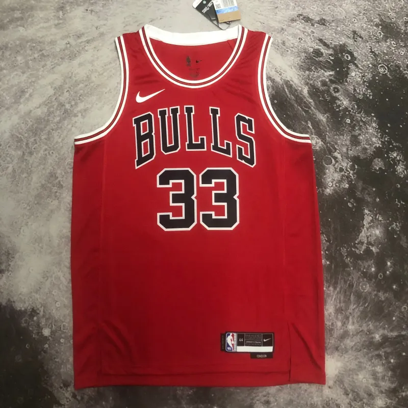 2023/24 Chicago Bulls Scottie Pippen #33 Men’s Jersey